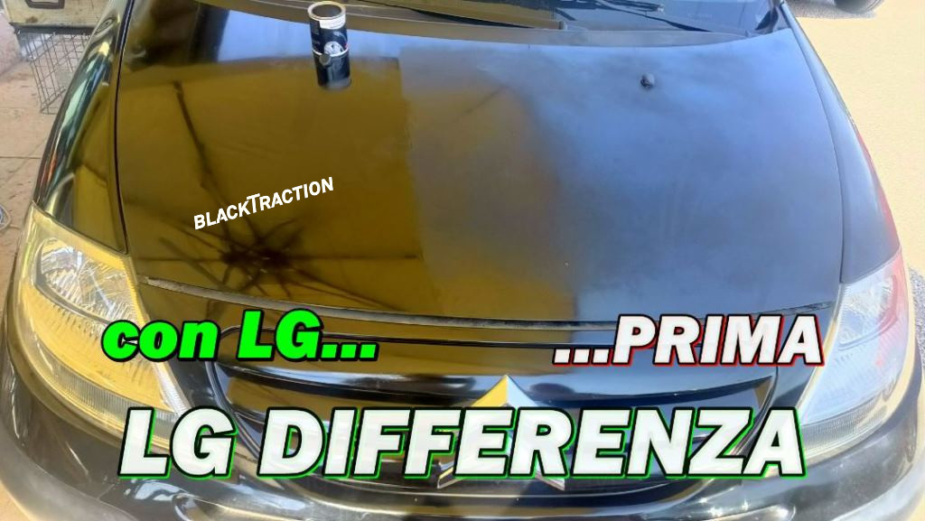 lg lucida vernice parti c3 citroen 2026 differenza blacktraction marco cisolla ok